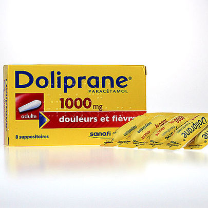 doliprane 1000mg 8 suppo