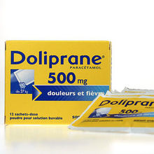 doliprane 500mg 12 sachets