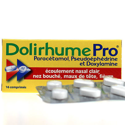 Dolirhume Pro 16 comprimés