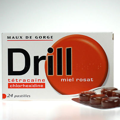 Drill Miel rosat 24 pastilles