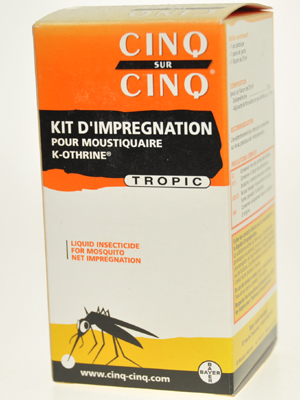 Cinq sur Cinq Tropic kit d'imprégniation pour moustiquaire