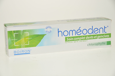 HOMEODENT Soin complet dents et gencives Arôme chlorophylle 75mL