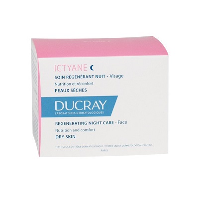 Ducray Ictyane soin régénérant nuit 50ml