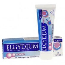 ELGYDIUM Dentifrice Bubble 7-12 ans 50 ml