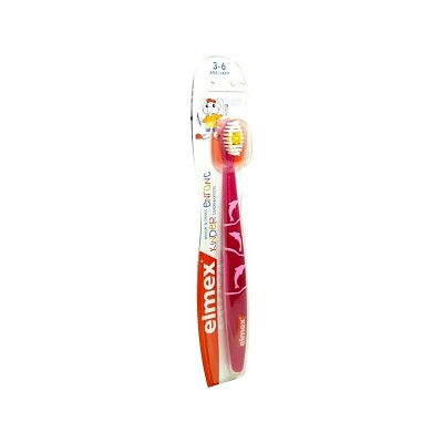 ELMEX Brosse à dents Enfant 3-6 ans Souple