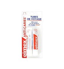 ELMEX Protection caries 2 tubes de voyage 12ml