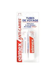 ELMEX Protection caries 2 tubes de voyage 12ml