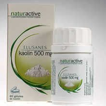 Elusanes Kaolin 500 mg 60 gélules