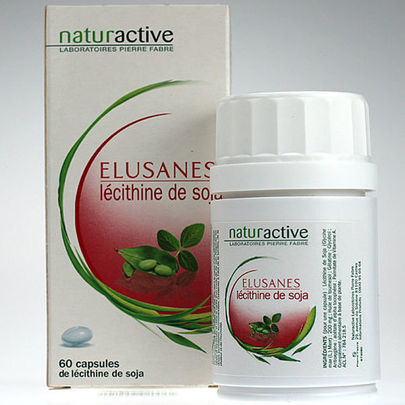 Elusanes Lécithine de soja 60 capsules