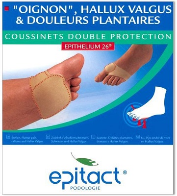 EPITACT Hallux Valgus et Douleurs Plantaires taille S 36/38 1paire