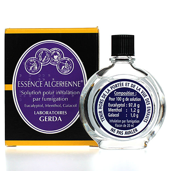 Essence Algérienne inhalation flacon 20 ml