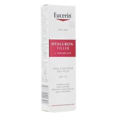 Eucerin Hyaluron-Filler Volume-Lift Soin Contour des Yeux 15ml