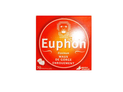 EUPHON Maux de Gorge Enrouement 70 Pastilles