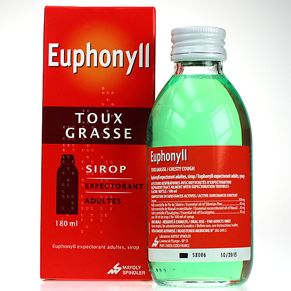 Euphonyll toux Grasse 180 ml