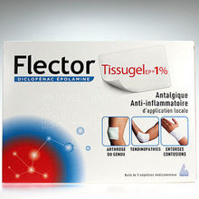 Flector Tissugel 1% 5 emplâtres