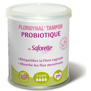 Florgynal tampon probiotique 8 super