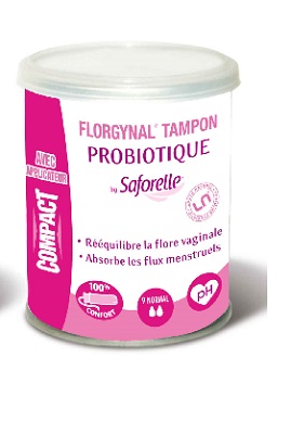 Florgynal tampon probiotique 9 normal