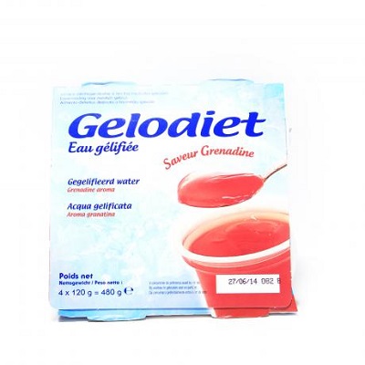 Gelodiet Eau gélifiée Cola 4x120g