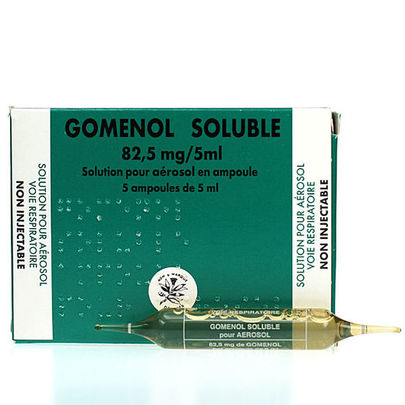 Gomenol Soluble 5 ampoules