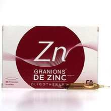 Granions de zinc 30 ampoules