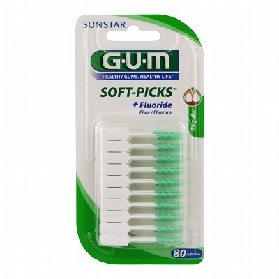 GUM Soft-Picks 80 Brossettes 632