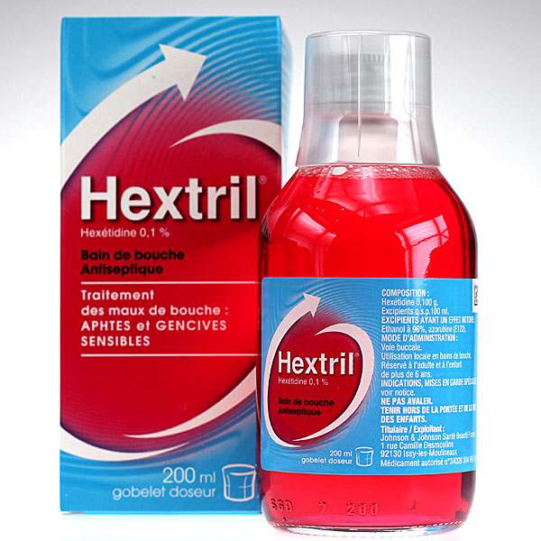 Hextril flacon 200 ml