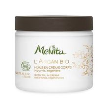 MELVITA Argan Bio Huile en crème corps 175ml