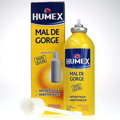 Humex Mal de goge citron 35 ml