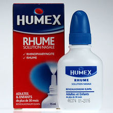 Humex Rhume Solution nasale 15 ml