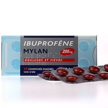 ibuprofène mylan 200mg 20 cprs