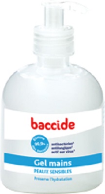 BACCIDE Gel mains peaux sensibles 300ml