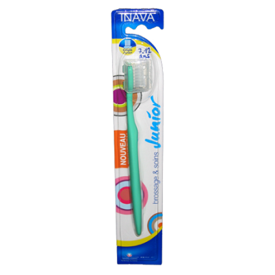 INAVA Junior Brosse à dents 7-12 ans