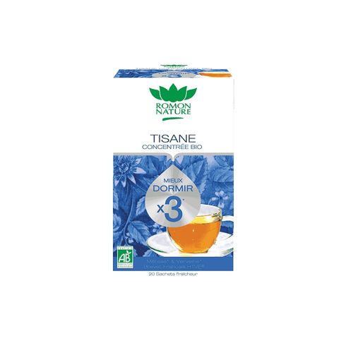 ROMON NATURE Tisane Concentrée Dormir Bio 20 Sachets