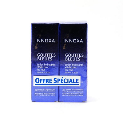 Innoxa Gouttes bleues lot de 2 lotions 10ml