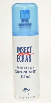 Insect Ecran Répulsif peau Enfant zones infestées spray 75ml