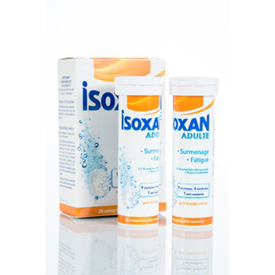 ISOXAN Adulte 20 Comprimés effervescents