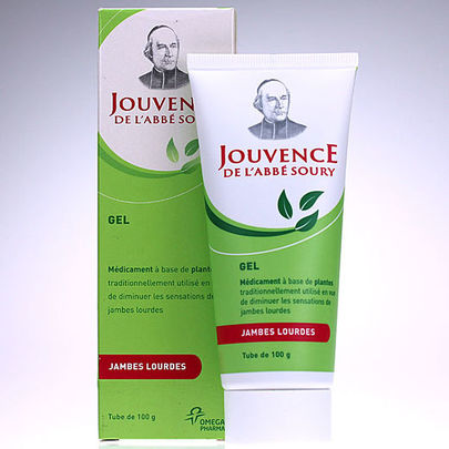 Jouvence de l'Abbé Soury gel tube de 100 g