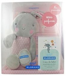 KLORANE Coffret Lapin + l'Eau de Bébé 50mL