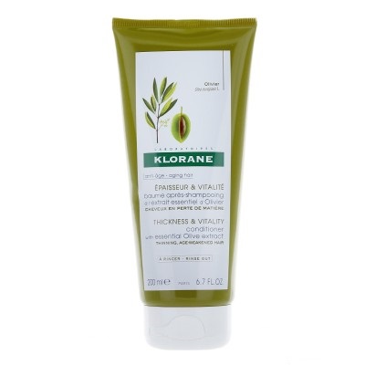 Klorane baume après-shampooing à l'extrait essentiel d'olivier 200ml