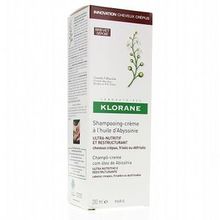 KLORANE Shampooing-crème à l'huile d'Abyssinie ultra-nutritif et restructurant 200 ml