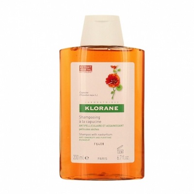 KLORANE Shampooing traitant antipelliculaire à l'extrait de capucine 200 ml