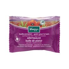 kneipp galet pour le bain coquelicot et chanvre