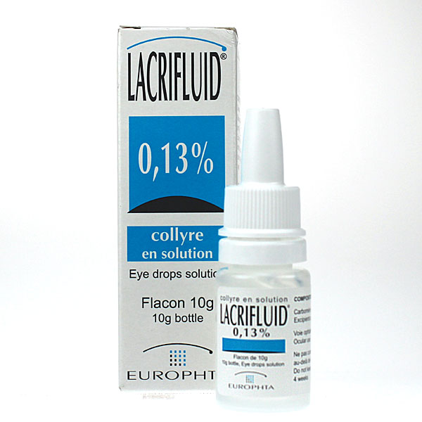 Lacrifluid 0,13% flacon 10g