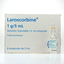 Laroscorbine 1g/5ml 6 ampoules de 5ml