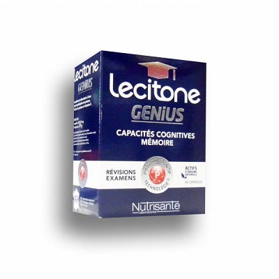 NUTRISANTE lecitone Genius capacités cognitives 45 capsules