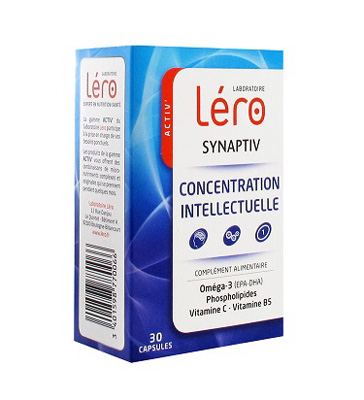 LERO Synaptiv Concentration Intellectuelle 30 Capsules