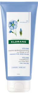 KLORANE Baume Après-Shampooing Volume aux Fibres de Lin 200mL