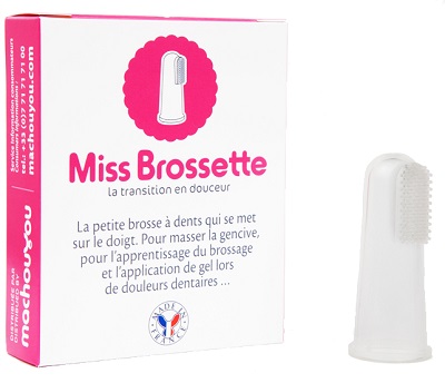 Machouyou Miss Brossette Brosse à dents Doigtier