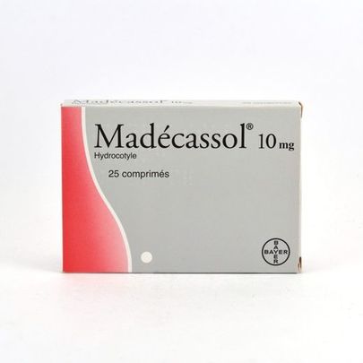 Madécassol 10 mg 25 cprs