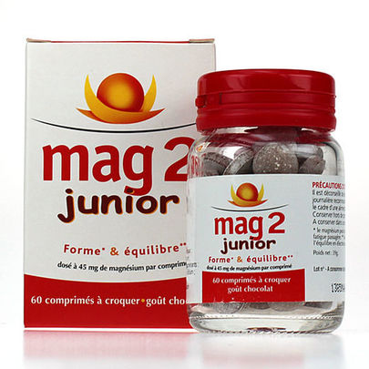 Mag 2 junior choco 60 cprs